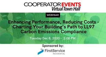 The Cooperator Events Presents: Enhancing Performance, Reducing Costs - Charting Your Building's Path to LL97 Carbon Emissions Compliance